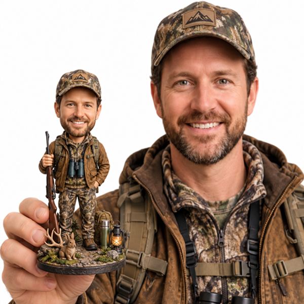 Custom hunting Bobblehead Personalized hunter