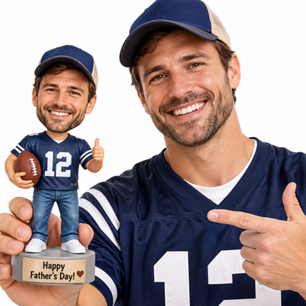 Football Bobblehead
