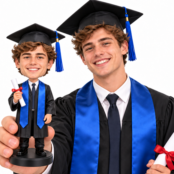 Graduation bobblehead Custom1
