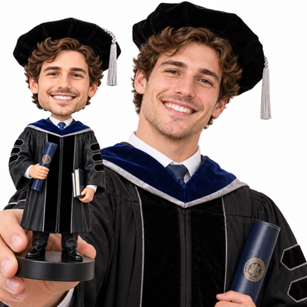Graduation bobblehead Custom4