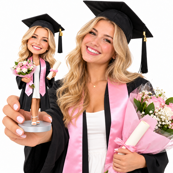 Graduation bobblehead Custom9