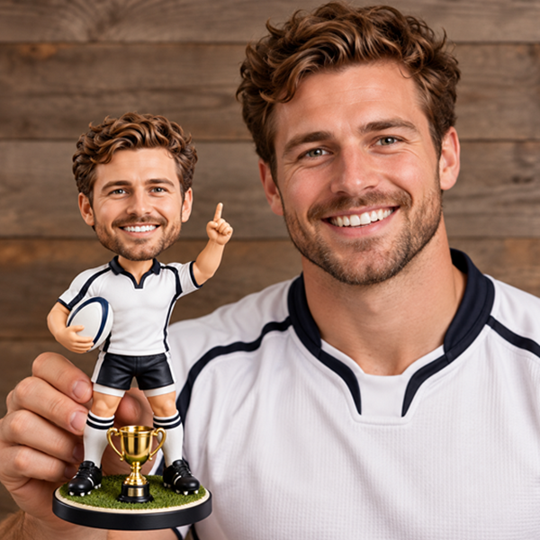 Rugby Bobblehead Custom