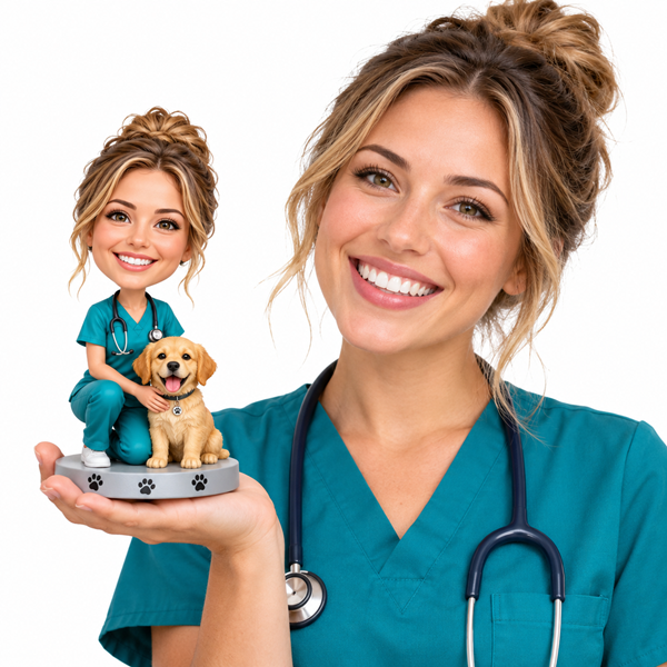 custom veterinarian bobblehead4